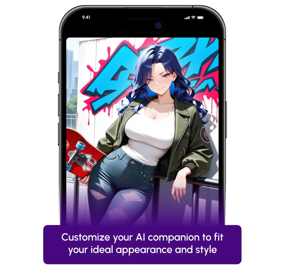 Personalización del aspecto y estilo de un compañero de Nomi